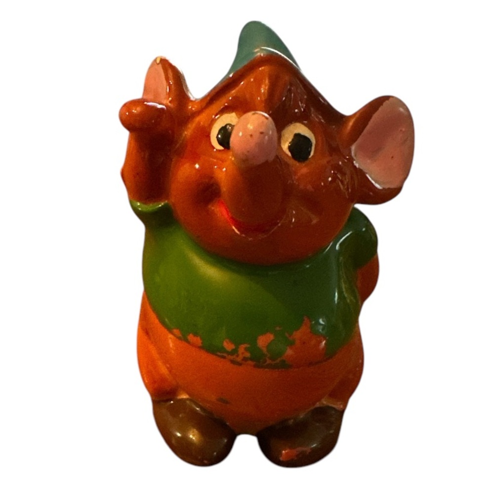 Vintage Walt Disney Productions Japan Gus Figurine from Cinderella - Picture 2 of 6
